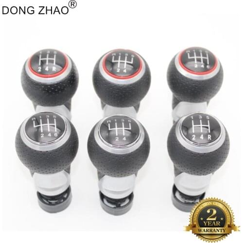For Audi A4 B5 8D 1995 1996 1997 1998 1999 2000 2001 Car 5 / 6 Speed 12 mm Insert Gear Stick Shift Level Knob Leather Cover