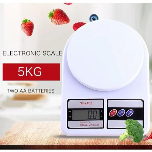 Bar Soul Electronic Scale Accurate FS-400 Weighing Range 5KG Accuracy 1G Battery Powered Kitchenware Bar Tools