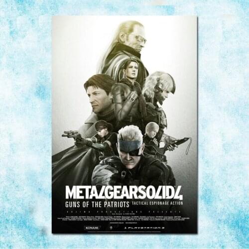 Metal Gear Solid V Hot Game Art Silk Poster Canvas Print 13x20 24x36 inch-003
