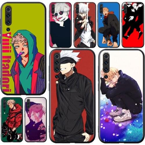 Anime Cartoon Jujutsu Kaisen For Xiaomi Mi 11i 11 10T 10 9T 9 A3 8 Lite CC9 SE Note10 Lite Ultra Pro Soft Silicone Phone Case