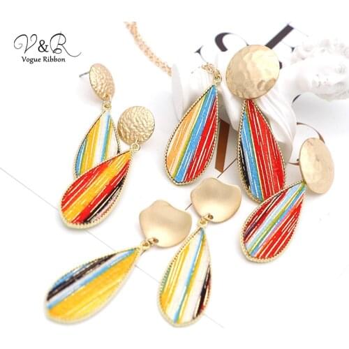 Vogue Ribbon DIY Handmade Jewelry Making Pendent Charms Necklace Earring Set Components Decoration Fashion Accessories Gifts