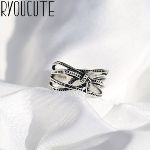 New Bow Rings For Women Open Rings Brand Female Jewelry Valentines Day Gift