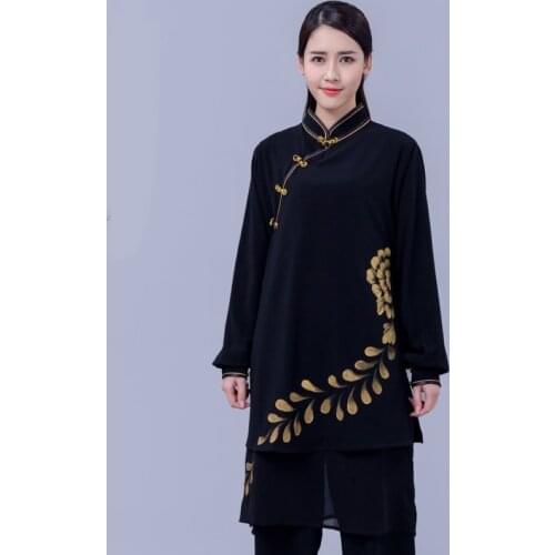 New Tai Chi Uniform Chinese Dress Set For Women Kung Fu Chinese Traditional Clothings Clothes For Women Wushu Clothing 11218