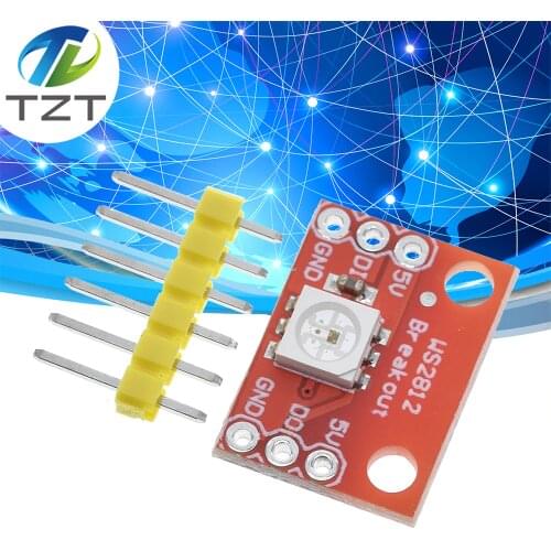 New WS2812 RGB LED Breakout module For arduino