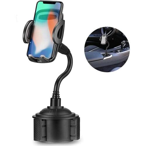 Support Smartphone Voiture Car Water Cup Holder Car Mount For Cell Phone Universal Adjustable Cup Holder Telefoonhouder Auto