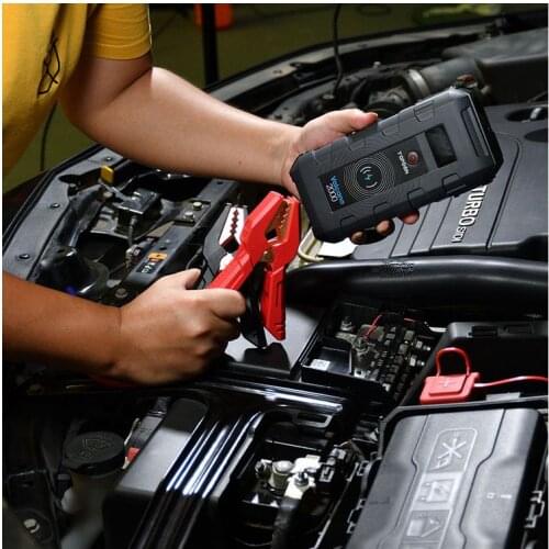 Portable high power topdon volcano v2000 emergency powerbank 12v lithium auto battery booster jumper charger car jump starter