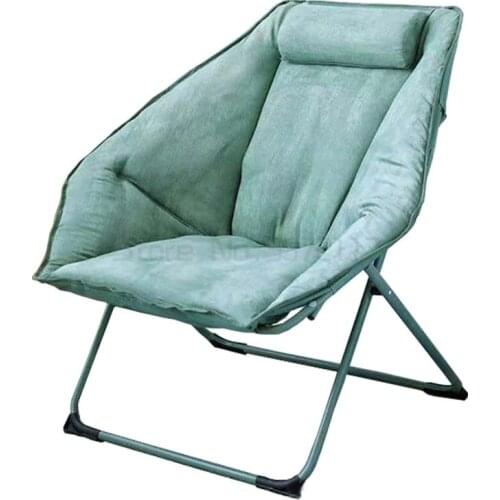 Folding recliner lunch chair balcony leisure nap armchair lazy sofa portable couch