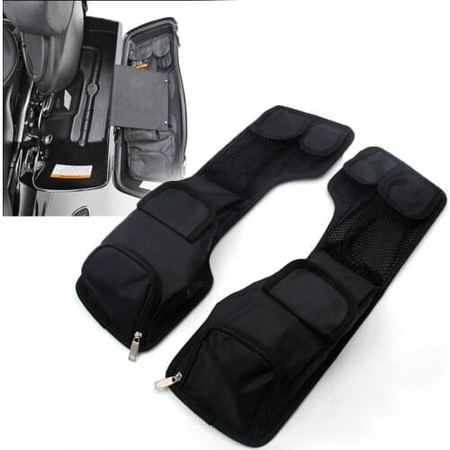 Saddlemen Hard Saddlebags Lid Organizer+ Side Hard Bags Storage For Harley Touring 1996-2013 2012 2010 2009 5.0