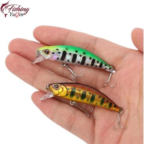 1pcs 5.5cm 5g Sinking Minnow Wobblers Fishing Lures Trout Artificial Plastic Hard Bait Jerkbait Crankbait Bass Fishing Tackle