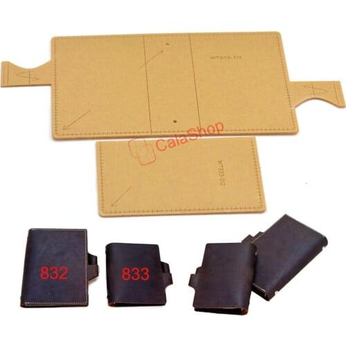 1 Pcs / Lot Acrylic Leather Template Home Handwork Craft Pattern DIY Travel Notebook Accessory Model 832 833