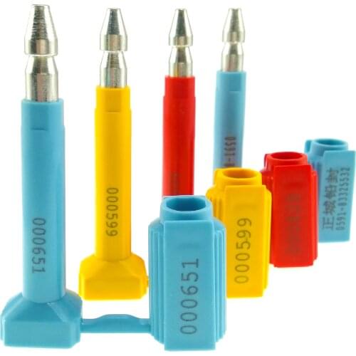 10pcs High Security Bolt Seals for Container Railway Trailer Truck and Wagon Door Latches Tamper Seals ISO Certified