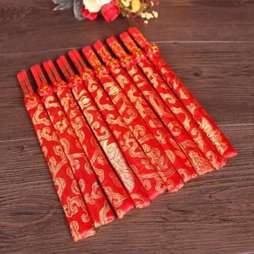 200 pair Wood Chinese chopsticks With Gift bag printing both the Double Happiness and Dragon Wedding chopsticks favor