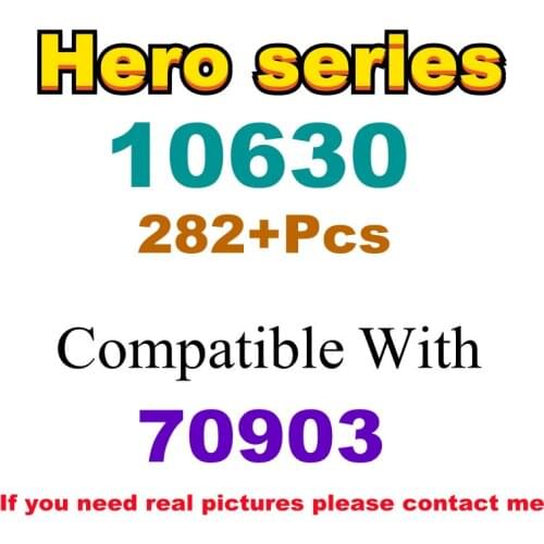282Pcs 10630 Building Block Toy Hero Series 70903 Assembled Building Block Childrens Toy Gifts