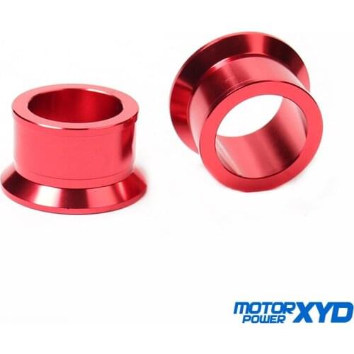 Aluminum CNC Billet Rear Wheel Hub Spacers wheel busher Fit For CR 125 250R CRF 250R 250X 450R 450X Motorcross