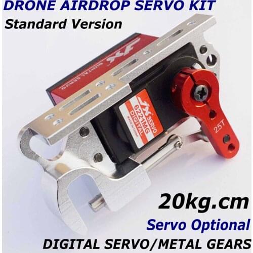 JX Servo 20kg Digital Airdrop Drop Switch Goods Release Device Releaser for RC Multimotor Drone Airplane Airdrop DIY KIT