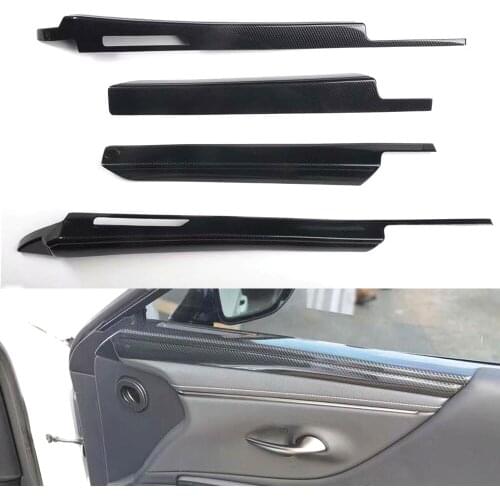 For Lexus ES 2018 2019 Car Door Interior Panel Decoration Strips Trim Whole Wrapped Styling ABS Auto Moldings