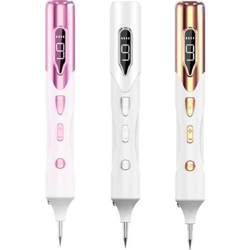 9 Level LCD Face Skin Dark Spot Remover Mole Tattoo Removal Laser Plasma Pen Machine Facial Freckle Tag Wart Removal Beauty Care