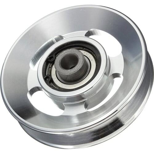 Hot 88mm Aluminum Lift Heavy Load Bearing Pulley Wheel Cable Gym Universal Fitness Equipment Part for Climbing Camping Sport