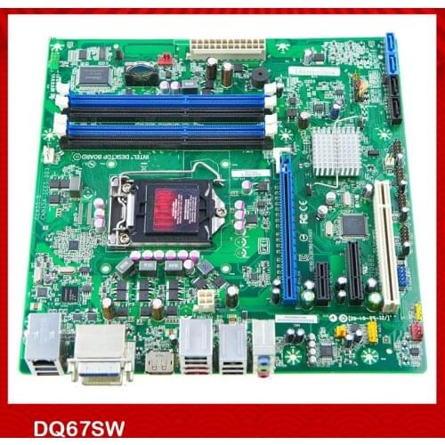 Working Desktop Motherboard For DQ67SW M-ATX 1155 System Board Fully Tested