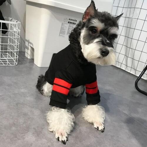 Fashion Chihuahua Cotton Vest for Schnauzer Poodle Pentagram Print Pug Sweater Tshirt Dropshipping PC1005