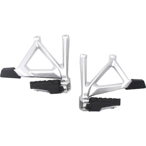 Motorcycle Rear Passenger Foot Pegs Bracket Pedal for BMW R1200GS LC ADV 2014-2017