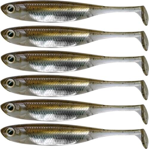 QualyQualy Fishing Soft Bait 7cm 8cm 10cm Shad Fishing Worm Soft Silicone Swimbaits Lure Bass Fishing Accessories