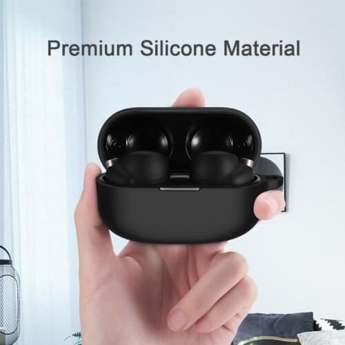 Soft Silicone Headphone Protection Cases For Sony WF-1000 XM4 Wireless Bluetooth Headset Cover For WF1000 XM 4 Case Funda Coque