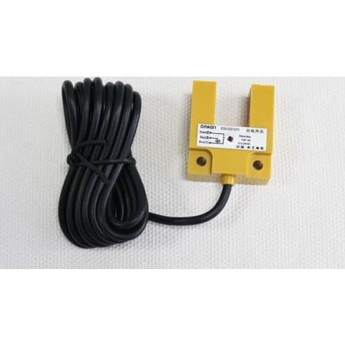Genuine Hugong E3S-GS15N Groove photoelectric switch DC three-wire NPN normally open DC6-36V slot pitch 15mm