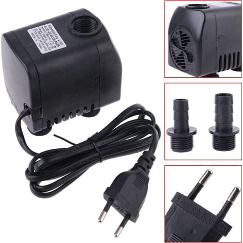 EU Plug 220V 20W 1000L/H Submersible Fountain Air Fish Tank Aquarium Water Pump