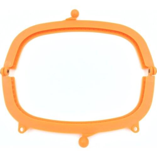 Semicircle Plastic Purse Frame 21cm Clutch Buckle Kiss Clasp Handbag Handle DIY Crafts Hardware Accessories Replace Supplies