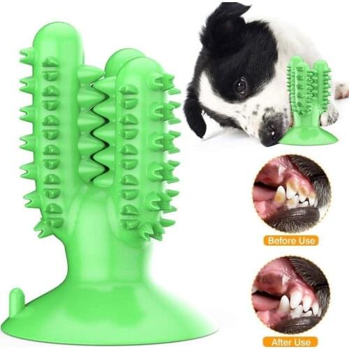 Dog Toothbrush toy Dog Molar Toothbrush Stick Leakage Eater Bite-resistant Toys for Large Medium and Small Pet Dogs