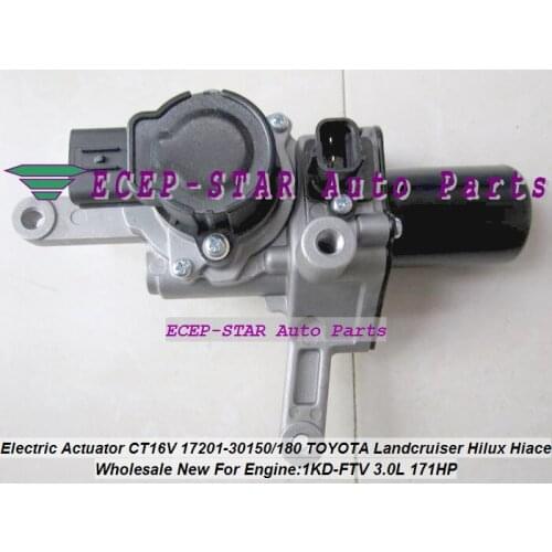 Turbo Electric Solenoid Actuator CT16V 17201 30150 17201 30180 For TOYOTA Hi-lux Landcruiser KZJ90 KZJ95 VIGO 1KD-FTV 3.0L 2.5L