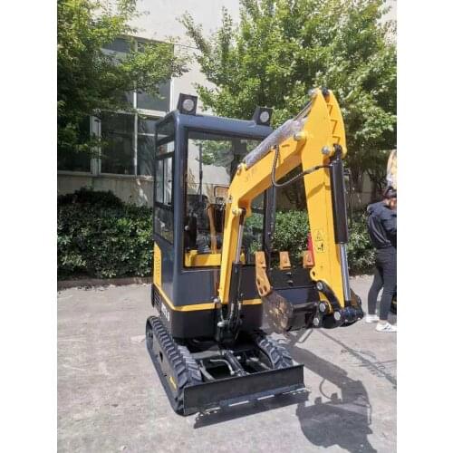 2021 Hot Sale CE EPA Engine With Cab China Cheap 1 t Mini Excavator 2 t Hydraulic Crawler Digger For Sale
