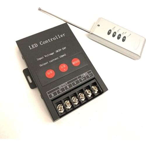 30A 360W LED Car Lights LED bar RGB controller With Remote Control Strobe Led Lamp DRL Daytime Lights Warning flashing dimmer