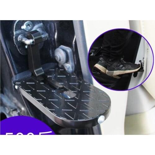 Car Folding Door Latch Hook Step Mini Foot Pedal Ladder For Truck SUV Roof Multifunction Universal