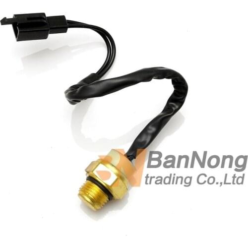 Free shipping Double Plugs Water Tank Coolant Temperature Radiator Fan Sensor Switch For Suzuki GSXR600 92-93/ GSXR750 92-95