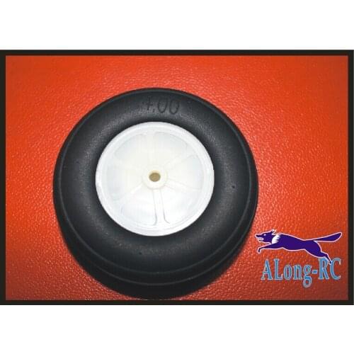 Free shipping RC airplane RC model PLANE spare part PU WHEEL 88mm 100mm landing gear wheel (3.5" 4.0" ) 5pcs/lot
