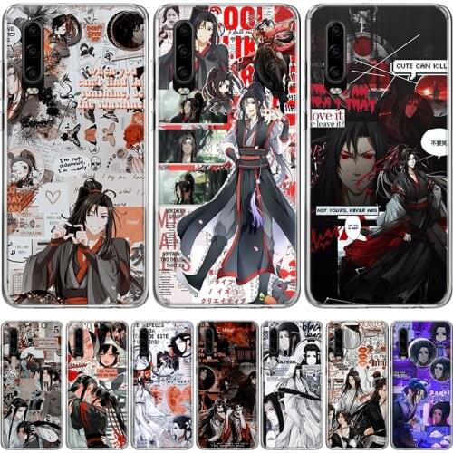 Mo Dao Zu Shi MDZS Anime Phone Case for Huawei P40 P30 P20 Mate 30 20 10 Pro P10 Lite P Smart Z + 2019 Gift Coque Cover Capa