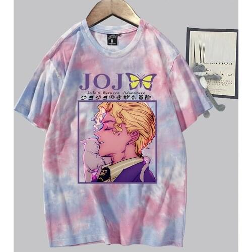 Jojo Bizarre Adventure T-Shirt for Men/woman Shirt Tees Manga Tshirt Anime Fans Tops