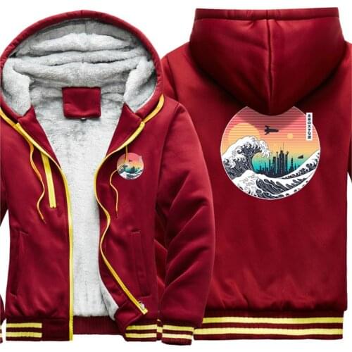 Sun Fly Print Keep Warm Camouflage Mens Raglan Thicken Jackets Wool Liner Long Sleeve Hooded Fashion Casual moletom masculino