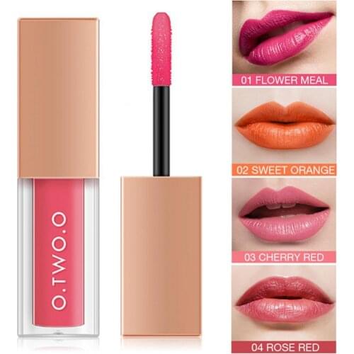 O.TWO.O Dual Use Facial Liquid Blusher Rouge Moisturizing Lip Gloss Lipstick