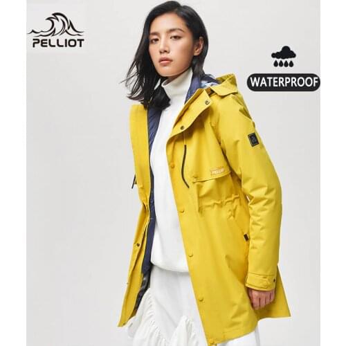 Pelliot camping tourism female jacket winter jackets softshell windbreakers waterproof warm Blazer women autumn ski suit coat