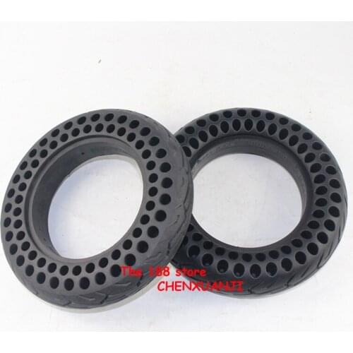 2019 hot sale 2 types of tire 10x2.00 and 10x2.50 honneycomb air-free honeycomb shock absorber solid tire proof Tyre