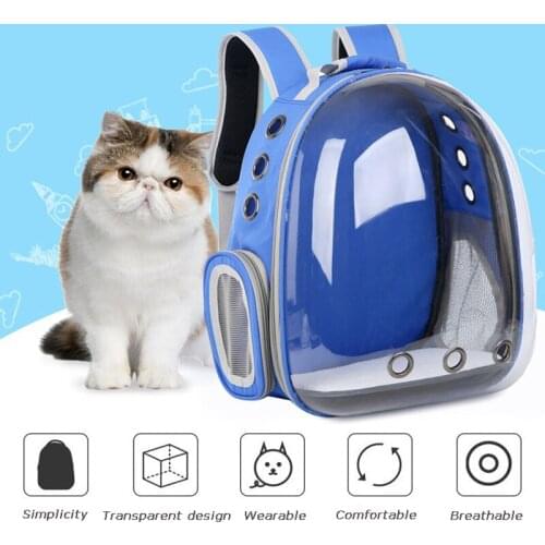 Carrying Bag for Animals Petkit Transport Pets Cats Pet Products Transparent Backpack Dogs Travel Cat Supplies Home Garden