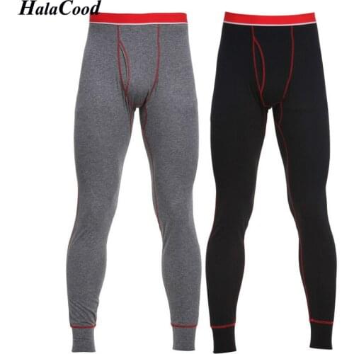 2Pcs/lot New Autumn Winter Warm Men Long Johns Cotton Men Thermal Underwear Male Underpant Thermal Underwear Bottoms Plus Size