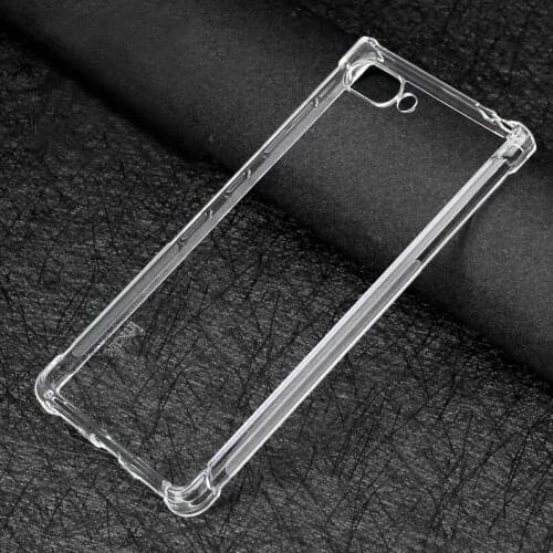 Shockproof Phone Case for BlackBerry Key 2 Key2 Keytwo Athena 4.5 in Air Bag Soft TPU Silicon Clear Cover Cases Phone Protection