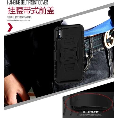 Premium 3 in 1 Armor Case for Motorola Moto Z3 Z4 Play Stand Cover Heavy Duty Hybrid Fundas Hard Rugged TPU+PC Coque