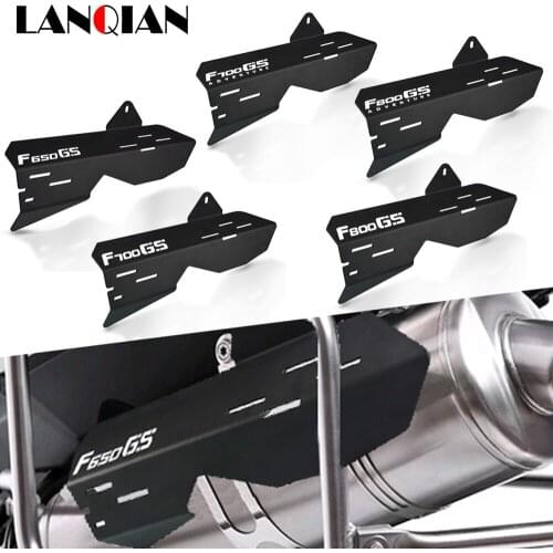 Motorcycle Exhaust Pipe Protection Cover For BMW F650GS 08-12 F700GS 13-14 F700GS ADV 08-17 F800GS 14-16 F800GS Adventure 09-16
