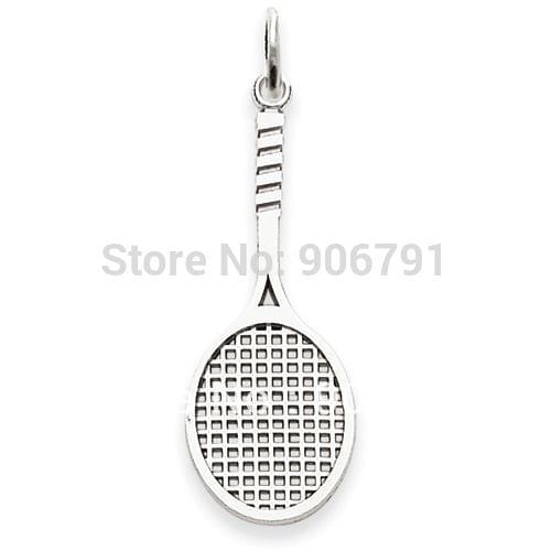 100pcs tennis and racquet charm jewelry