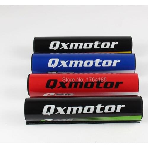 25cm Motorcycle Dirt Pit Bike Motorcycle QX logo Round handlebar pad Chest Protector Cross Bar Portecter